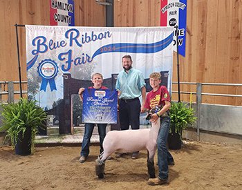Reserve Champion Heavyweight Market Lamb
2024 Hamilton County Fair