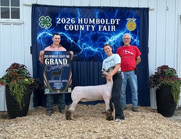 Champion Breeding Ewe
2026 Humboldt County Fair